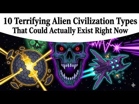 10 Terrifying Alien Civilization Types That Could Actually Exist Right Now