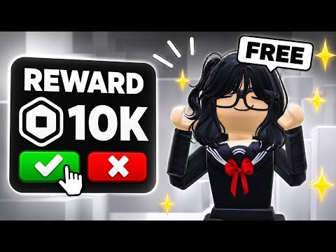 NEW FREE ROBUX HACK TOTALLY FREE AND EASY 😱🎉