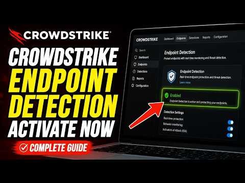 How to activate endpoint detection with CrowdStrike Falcon - Complete Guide