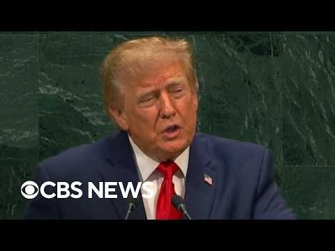 Watch: Trump's U.N. General Assembly address to world leaders