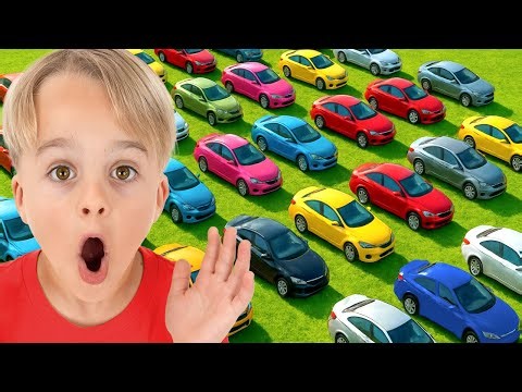 Défi des 50 voitures pour enfants