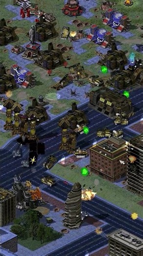 Massive Allied Attack vs Axis #RedAlert2 #RTS #Challenge