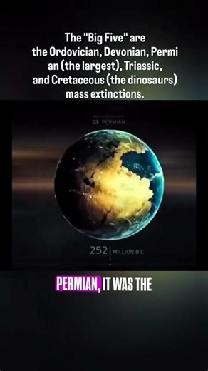 5 Extinctions on Earth