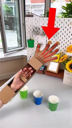 DIY Mechanical Hand From Cardboard That Moves