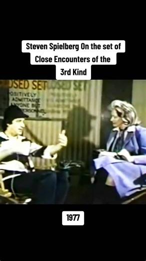 Steven Spielberg Talks UFOs on the Set of Close Encounters of the 3rd Kind in 1977 #stevenspielberg #closeencountersofthethirdkind #ufos #aliensarereal | Alien's Ufo