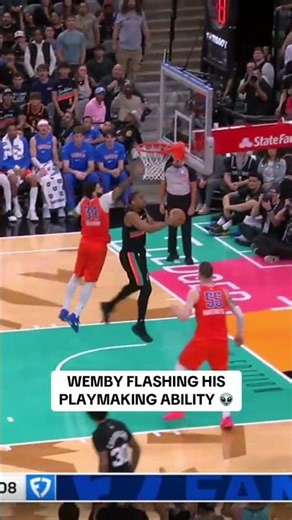 Wemby the playmaker 👽