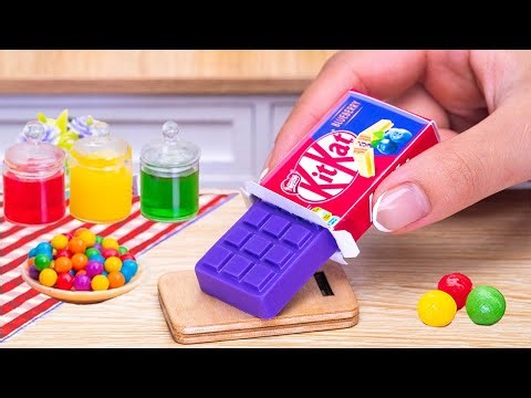 Amazing KitKat Cake Dessert | Sweet French-Style Mini Rainbow KitKat Chocolate Cake Decorating Ideas