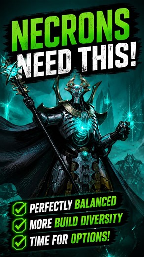 What Necrons NEED From Their 11th Edition Codex #warhammer40k #11thedition