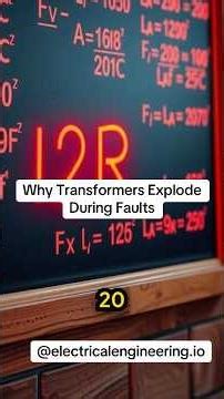 Why Transformers Explode During Faults #electrical #ihavethisthingwithplants #engineering