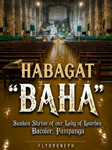 𝙃𝙖𝙗𝙖𝙜𝙖𝙩 - 𝙇𝙖𝙨𝙩 𝙬𝙚𝙚𝙠 (𝘼𝙪𝙜𝙪𝙨𝙩) ⛪️ Sunken Shrine of our Lady of Lourdes - Cabetican 📍Bacolor, Pampanga Credit to the Owner. Thank you po. #BacolorPampanga #Sunkenshrineofourladyoflourdes #DJIAir3S #flydroneph