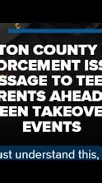 Law enforcement officials in Fulton County issue warning to parents, teens ahead of 'teen takeovers'