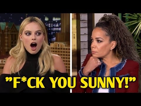 Margot Robbie Sharp Reply Stuns Sunny Hostin on The View