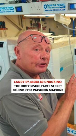 The Dirty Spare Parts Secret Behind the Candy EY 48SB8-80 Washing Machine #diyrepair