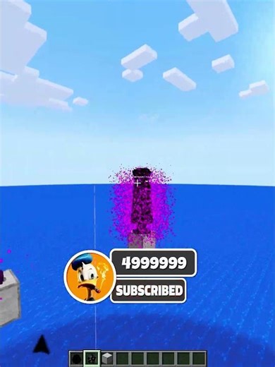 Minecraft 1000 Enderman vs Endermite...🤯 (Falling Down) #minecraft #shorts