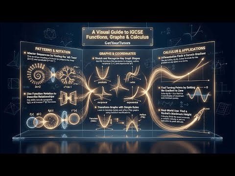Visualizing Calculus: From Graphs to Rocket Flight (IGCSE Maths Topic 3)