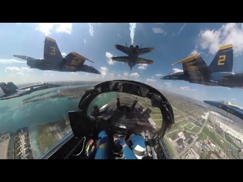 Blue Angels Airshow Cockpit Footage - Full Video