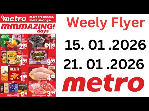 Metro – Alma Weekly Flyer | January 15 to 21, 2026 | Canada