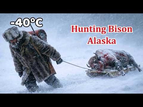 Alaska Hunting Season – Facing Off Bision and Arctic Wolves