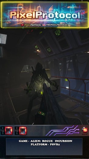 Alien: Rogue Incursion is a *good* & *bad* time at the *same time*! #PSVR2 #Gaming #GameShorts