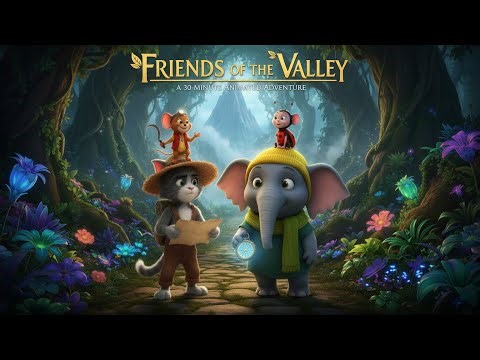 Teamwork Saves the Village | Full Animated Movie for Kids | Friendship Story