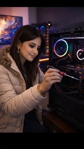 Gaming PC Maintenance ❄️ | Winter Tech Shorts #shorts #viral #computer