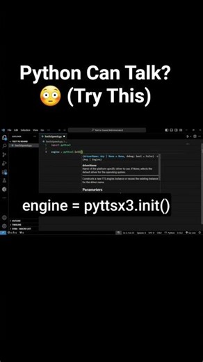 Convert Text to Speech using Python