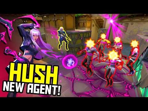 THE POWER OF HUSH - Best Tricks & 200 IQ Outplays - VALORANT