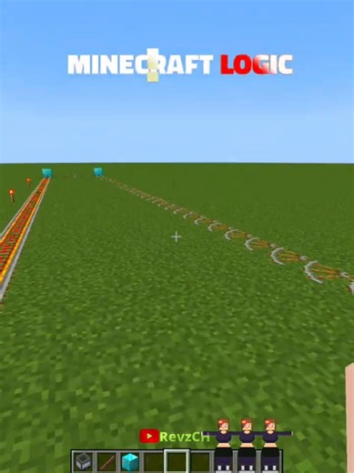 Minecraft Logic #minecraft #shorts