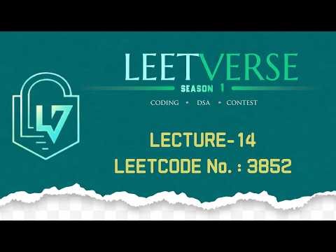 Lecture 14 | LeetCode 3852 – Smallest Pair With Different Frequencies | DSA Practice