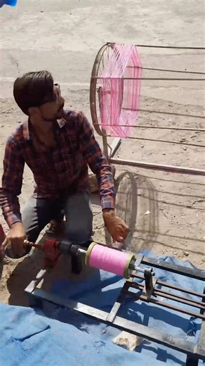 Making Strong Kite Manja 🪁