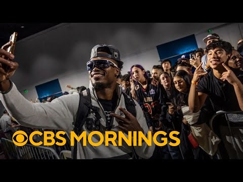 Players, fans and media kick off Super Bowl week