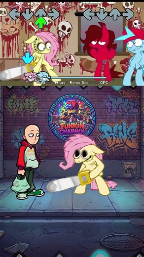 FNF Character Test Saitama vs Fluttershy - FNF Shed Mods