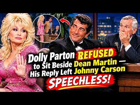 Dolly Parton REFUSED to Sit Beside Dean Martin — His Reply Left Johnny Carson SPEECHLESS