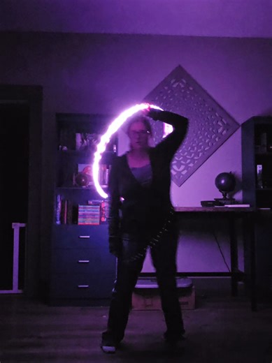 This one is for my booktok friends. #BookTok #hulahoop #flowart #feelinit #flowmies