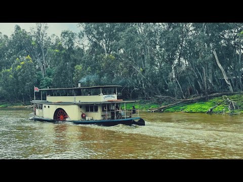 Port Echuca I Paddle Streamer Cruise I 1800s Style I Murray River I Victoria New South Wales Border