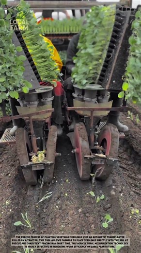 Innovative Agricultural Technology: Double-Row Precision Transplanter