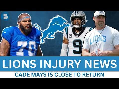 Lions News: Cade Mays Return Close, Juice Scruggs To LG? + Lions vs. Panthers