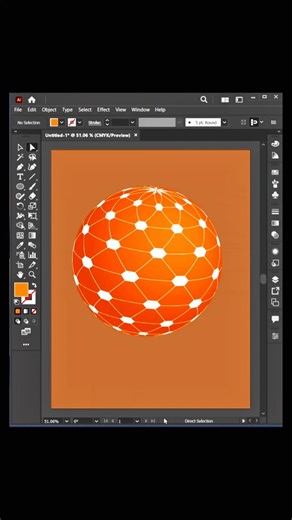 Watch Me Create a Perfect 3D Sphere in Illustrator ✨ |