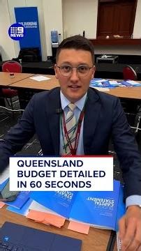 Queensland Budget detailed in 60 seconds | 9 News Australia