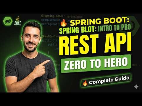 Spring Boot Complete Guide: REST API Banao Zero se 🔥 | Java Boost