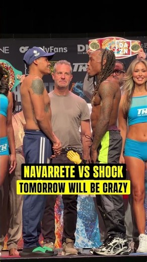Two world champions. One huge showdown. Navarrete vs. Foster! 🔥❄️#