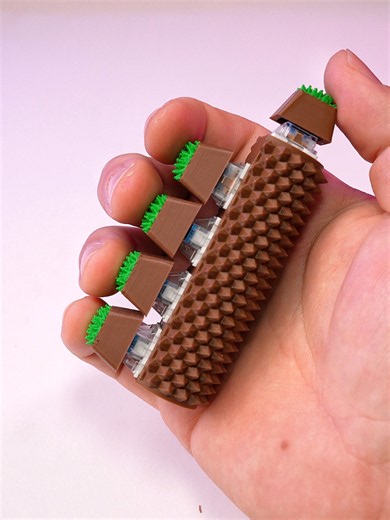 3D Printed Spiky Sensory 5-Clicker STL | Bambulab A1 Print Tips
