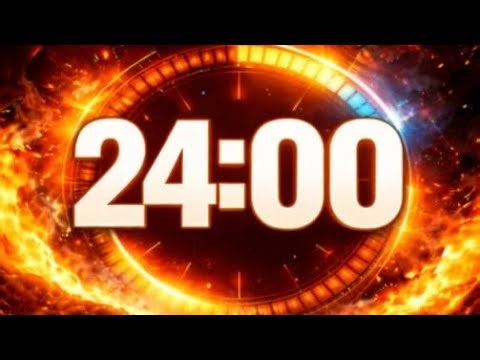 24 Minutes Timer With Alarm ⏰