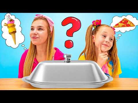 Nastya and Maggie Help Look After Their Sister