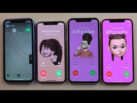 Facetime Incoming call &Outgoing call iPhone16 iPhone X iPhone Xr iPhone 12