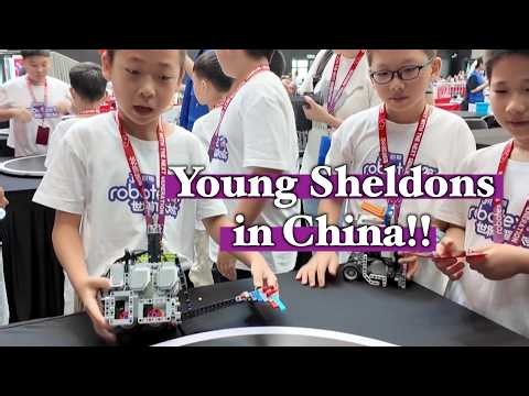 China's Next-Gen Power: Chinese kid nerds gather for robotics competition in Shanghai