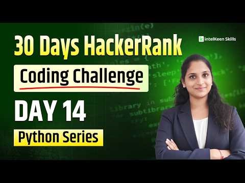30 Days of Python Coding – Day 14 | Scope in Python Explained (Local vs Global) | HackerRank