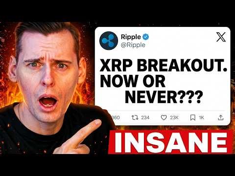 XRP BREAKOUT READY!??!!? (NOW OR NEVER?!)