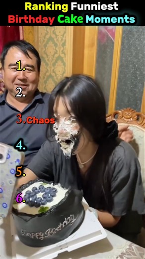 Top 6 FUNNIEST Birthday Cake Cutting Moments 😂 (Fails & Surprises) #funny