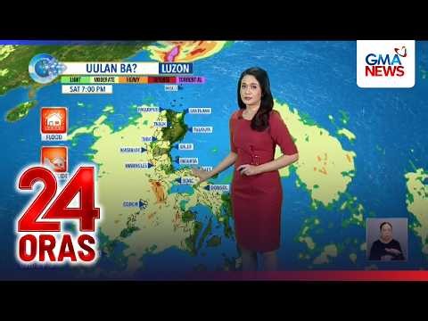 Ang latest sa Bagyong Inday at ang pinalalakas nitong Habagat | 24 Oras